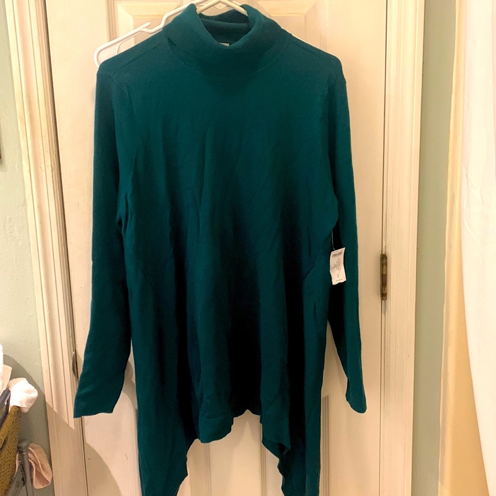 CHICO’S Tunic Top - Green